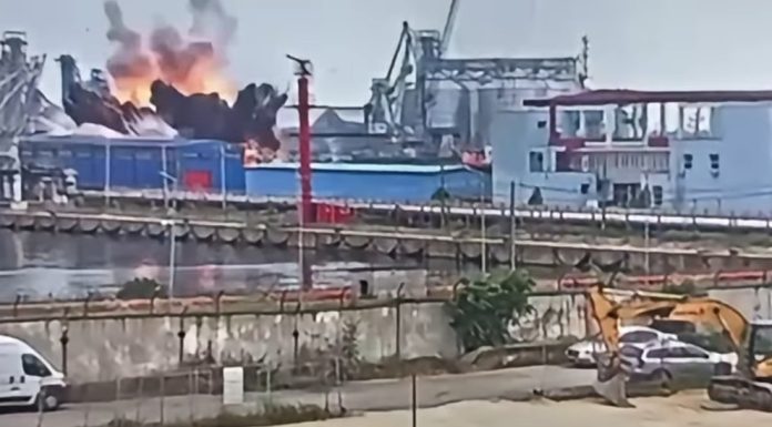 Drona care a explodat în Portul Constanța: firul evenimentelor, minut cu minut
