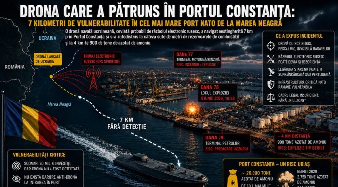 Constanța 2026: drona rătăcită care a expus frontul nevăzut al Mării Negre