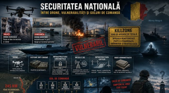 Securitatea națională între drone, vulnerabilități și goluri de comandă