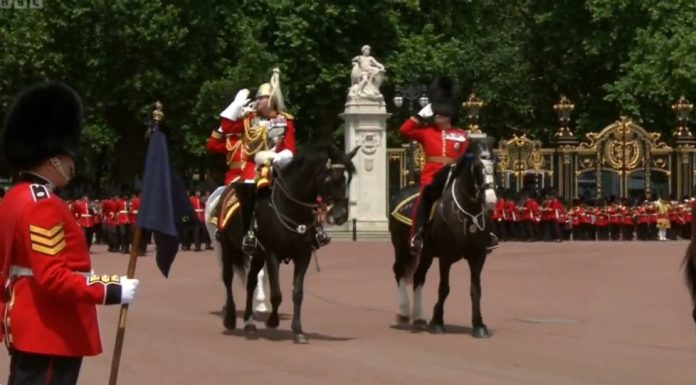 Kate Middleton a atras toate privirile la parada Trooping the Colour. Cum a apărut alături de familia regală