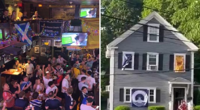Invazie scoțiană la Mondial. Fanii au golit puburile din Boston de bere și și-au trezit vecinii cu cimpoiul