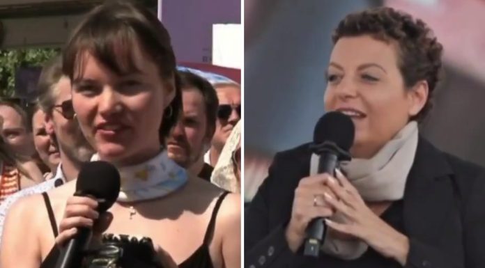 Propagandista lui Putin a primit o întrebare necruțătoare în timpul unei întâlniri cu susținătorii: „De ce ai destrămat o familie cu copii mici?”