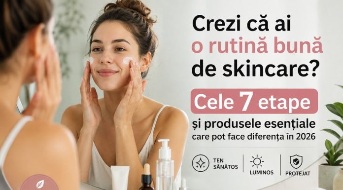 Crezi că ai o rutină bună de skincare? Cele 7 etape și produsele esențiale care pot face diferența în 2026 pentru un ten sănătos, luminos și protejat