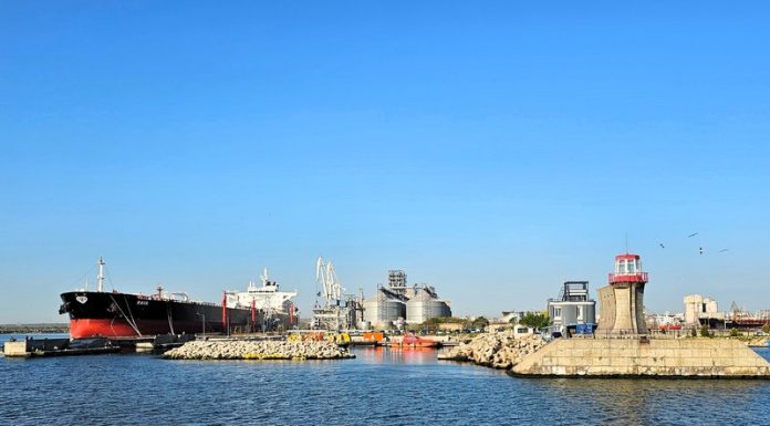 O dronă marină a explodat în Portul Constanța