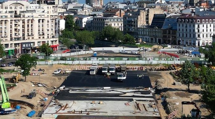 Lucrările la Planșeul Unirii intră în ultima fază. Trafic restricționat parțial în zonă pe durata verii
