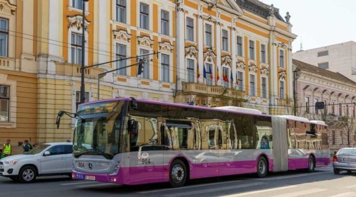 Lucrările la podul provizoriu peste Someșul Mic deviază traseele autobuzelor și troleibuzelor din Cluj