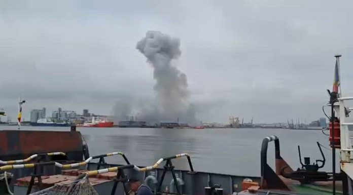 Ambasada Rusiei indică spre Kiev după drona explodată în Portul Constanța: „Sunt drone ucrainene folosite pentru acte teroriste”