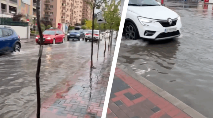 Potop în București. Străzi inundate, copaci doborâți, mașini avariate