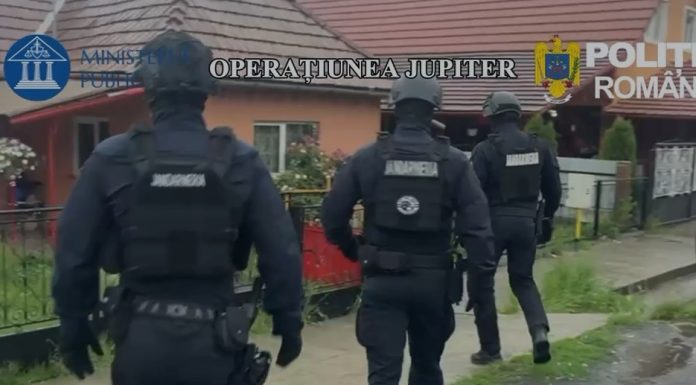 Operaţiunea JUPITER 5 – Ziua 5: 32 de acţiuni operative şi 56 de percheziţii domiciliare, în dosare vizând, între altele, evaziune fiscală, abuz în serviciu, ameninţare/ Valoarea totală a prejudiciului calculat depăşeşte 16 milioane de lei