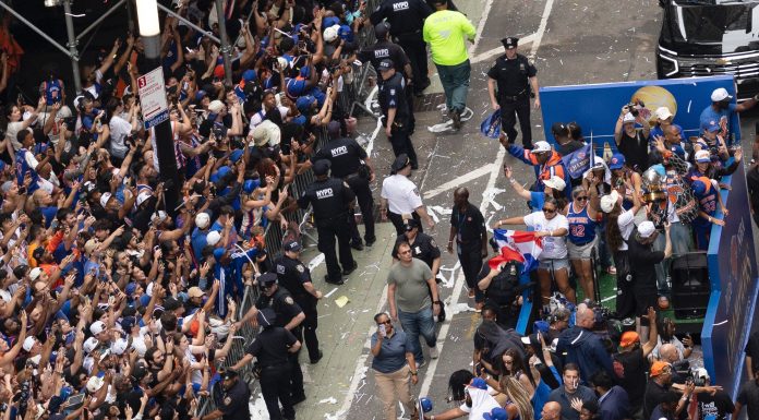 Sărbătoare la New York. Echipa Knicks a sărbătorit al treilea titlu de campioană NBA – VIDEO