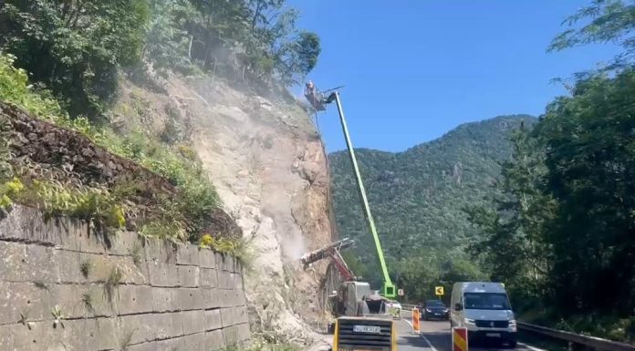 Noi restricții pe Valea Oltului. Lucrările de pe DN7 continuă până la jumătatea lunii iulie