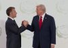 Înainte de a fi oaspetele lui Macron, Donald Trump ameninţă Franţa cu taxe vamale de 100% la vinuri şi şampanie