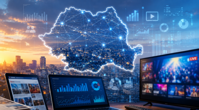 Piața media din România urcă și atinge valoarea de 838 milioane de euro în 2025. Online-ul, cea mai mare creștere