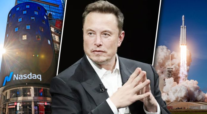 SpaceX a debutat vineri cu 150 $ la bursa Nasdaq. În doar câteva minute, prețul acțiunilor la compania trilionarului Elon Musk a crescut cu 10 $