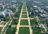 Un uriaş „8647”, simbol anti-Trump, a apărut pe peluza National Mall din Washington