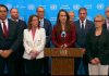 A început sesiunea Consiliului de Securitate al ONU convocată după incidentul de la Galați / Oana Țoiu a criticat Rusia