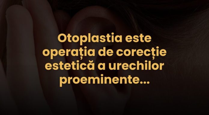 Otoplastia este operația de corecție estetică a urechilor proeminente. Află detalii despre tehnica chirurgicală modernă (P)