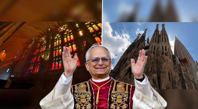 Papa Leon, așteptat să sfințească noul turn al lui Hristos de la Sagrada Familia din Barcelona