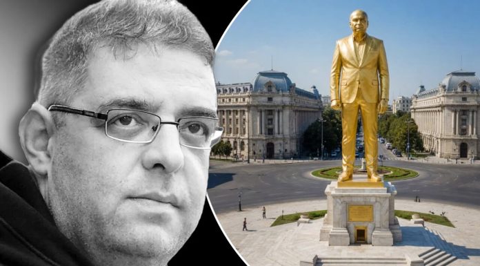 Patrick Andre de Hillerin i-a dedicat o poezie lui Bolojan. I-a făcut și o statuie cu AI