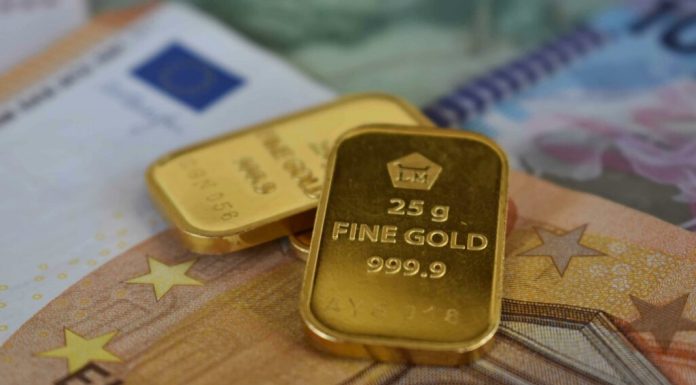Aurul coboară la cel mai redus nivel din ultimele 11 săptămâni, pe fondul escaladării conflictului dintre SUA și Iran