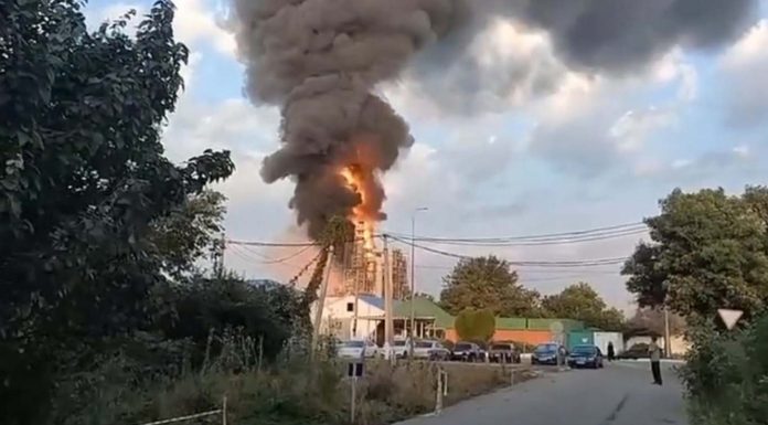 Ucraina confirmă că a lovit rafinăria Afipski, una din cele mai mari din sudul Rusiei