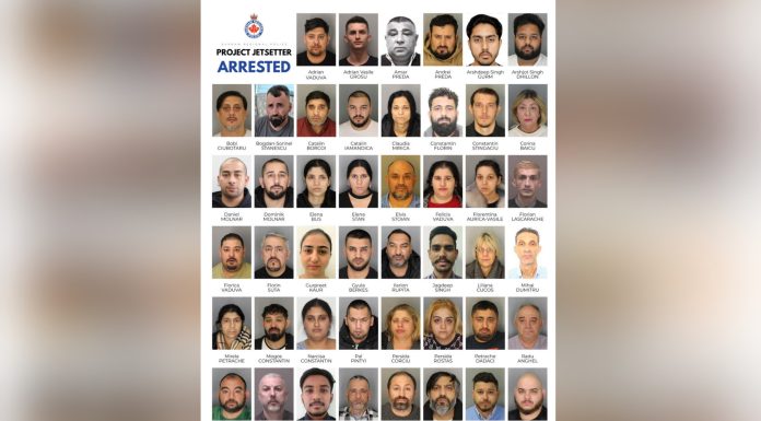 Zeci de români arestați de poliția din Canada într-un dosar de „turism infracțional”. Pagube de 2,6 milioane de dolari