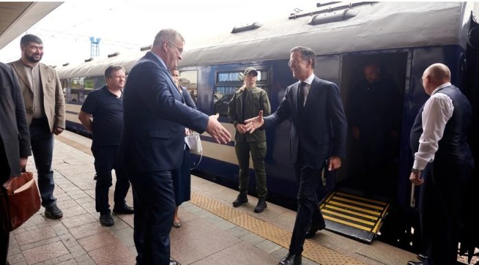 Şeful NATO, Mark Rutte, se află la Kiev