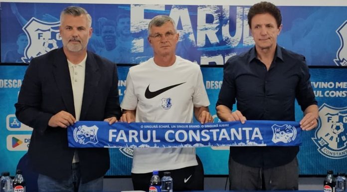 Ioan Ovidiu Sabău a fost prezentat oficial la Farul – VIDEO