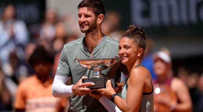 Roland Garros: Errani şi Vavassori au câştigat din nou trofeul la dublu mixt