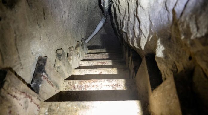 Descoperire spectaculoasă la granița SUA-Mexic: un tunel de 600 de metri cu cale ferată, folosit pentru traficul de droguri