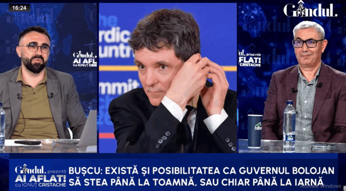 Doru Bușcu propune inversarea sloganului de campanie: Va fi mai ușor fără Nicușor!