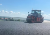 VIDEO Umbrărescu a început asfaltarea pe lotul 3 al Autostrăzii Moldovei