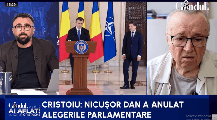 Cristoiu, verdict dur în cazul nominalizării lui Tomac: Nicușor Dan a anulat alegerile parlamentare