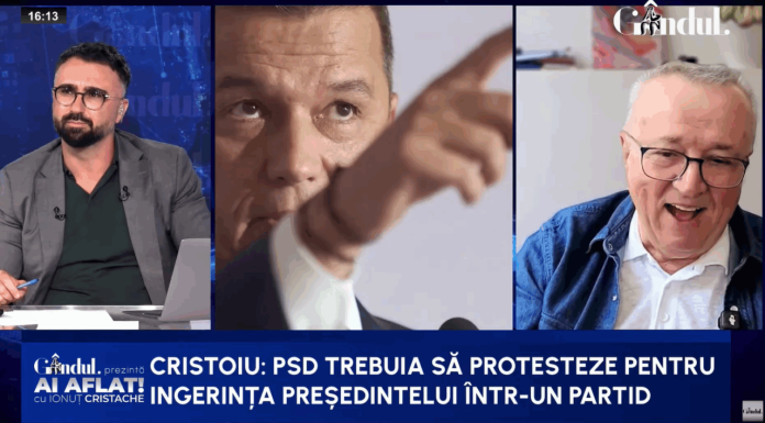 Cristoiu, necruțător despre blatul PSD-Nicușor Dan: Pe Grindeanu îl arestează direct din pat