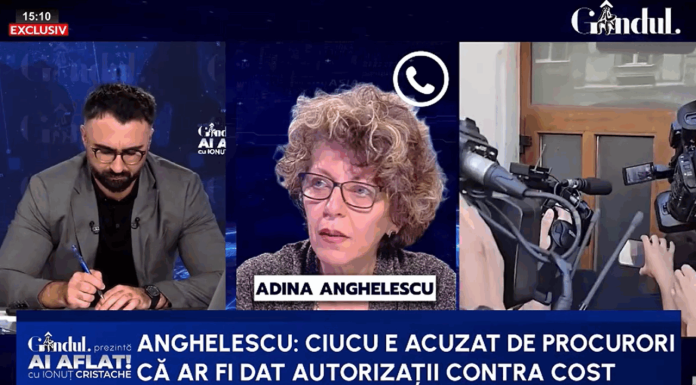 Adina Anghelescu dezvăluie informații explozive din dosarul lui Ciprian Ciucu la DNA. „Este un context foarte nefavorabil pentru tabăra lui Bolojan”