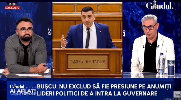 Va intra AUR la guvernare? Bușcu: Este la fel de legitim ca și celelalte partide/Electoral arată ca fiind de viitor