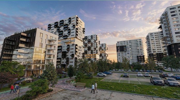 FOTO Investiție majoră pe piața imobiliară din Timișoara. Wallberg lansează The Idol, a doua fază a proiectului XCity Towers, în valoare de 100 de milioane de euro