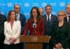 UPDATE – Ţoiu, înaintea şedinţei Consiliului de Securitate al ONU: Încălcarea de către dronele ruseşti a spaţiului aerian al României şi al altor ţări central şi est-europene, consecinţă a tacticilor de escaladare urmate de Rusia în lupta contra Ucrainei
