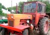 Regele parcului auto RA-APPS, un tractor UTB U650 model de colecție 1988, campion la discuit în pantă. Regia etalează colecția de stat