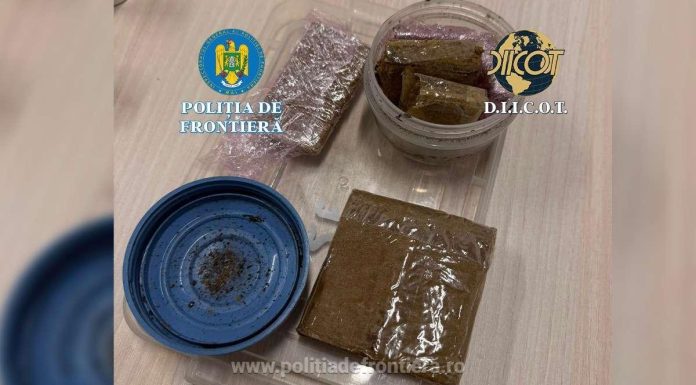 Cetăţean ucrainean, reţinut după ce a fost prins cu droguri, pe Aeroportul Internaţional ”Mihail Kogălniceanu”