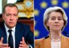 Medvedev o ironizează pe Ursula von der Leyen după ce autoritățile au anunțat că drona explodată în Portul Constanța aparținea Marinei ucrainene