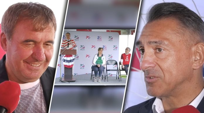 Eveniment organizat la București de SUA și ambasadorii țărilor gazdă ai Campionatului Mondial. Hagi și Ilie Dumitrescu prezenți