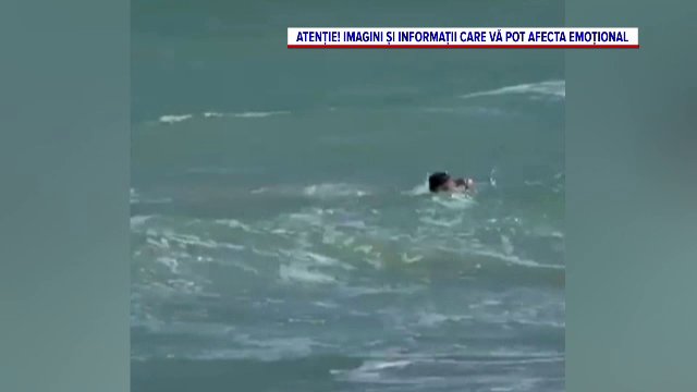 Pericolul invizibil pentru cei care merg la mare. Imagini dramatice surprinse în Eforie Sud. VIDEO