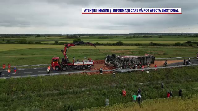 Șoferul TIR-ului cu cărămizi, după accidentul mortal de pe centura Timișoarei: „A adormit și a intrat în mine”