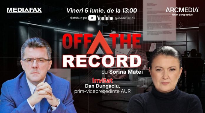 OFF The Record I Invitat: Dan Dungaciu – prim – vicepreședinte AUR