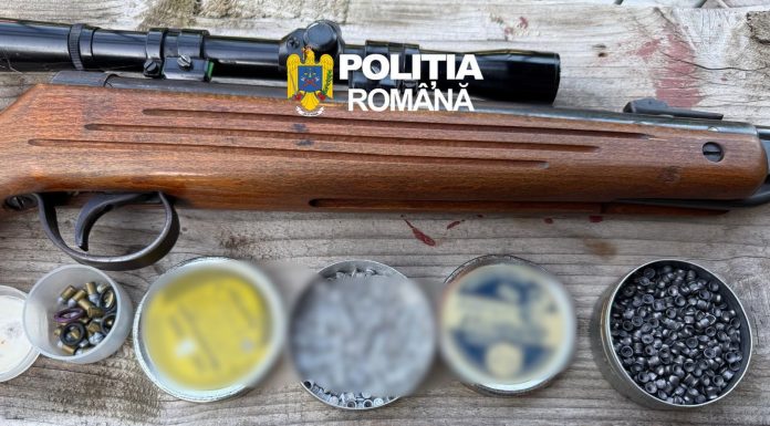 Suceava: Aproape 40 de percheziţii, într-un dosar privind nerespectarea regimului armelor, muniţiilor şi explozibililor/ Cinci persoane au fost reţinute/ Acuzaţii şi de braconaj cinegetic/ Arme introduse ilegal în România – FOTO