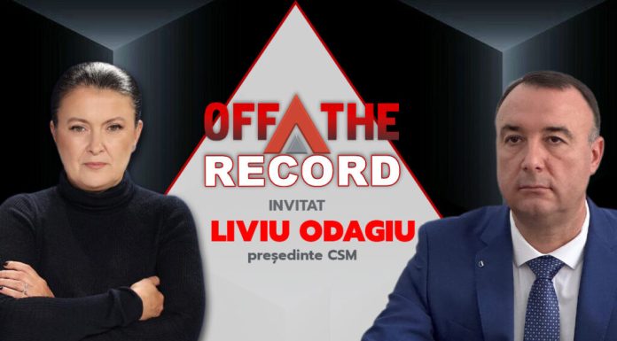 OFF The Record. Președintele CSM: Justiția nu a făcut „liste negre”. Liviu Odagiu spune că există de un an „un atac constant asupra independenței Justiției”