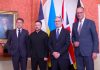 Macron, Starmer și Merz susțin planul lui Zelenski privind negocierile directe cu Putin: „Frontierele nu trebuie modificate prin forţă”